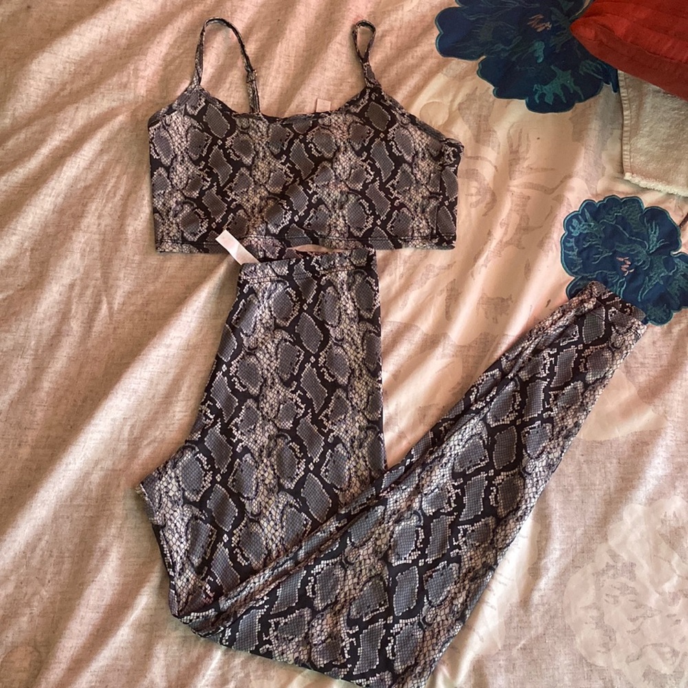 Two piece summer See-through